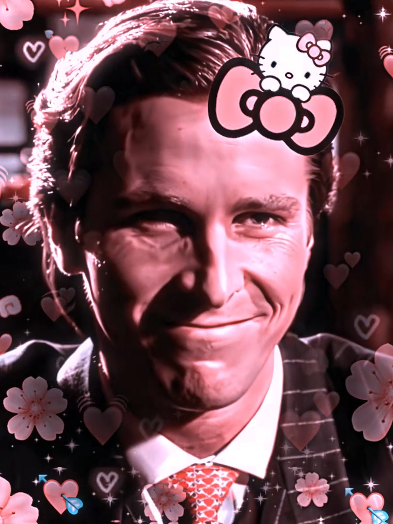 Cutie Patootie #americanpsycho #patrickbateman #edit