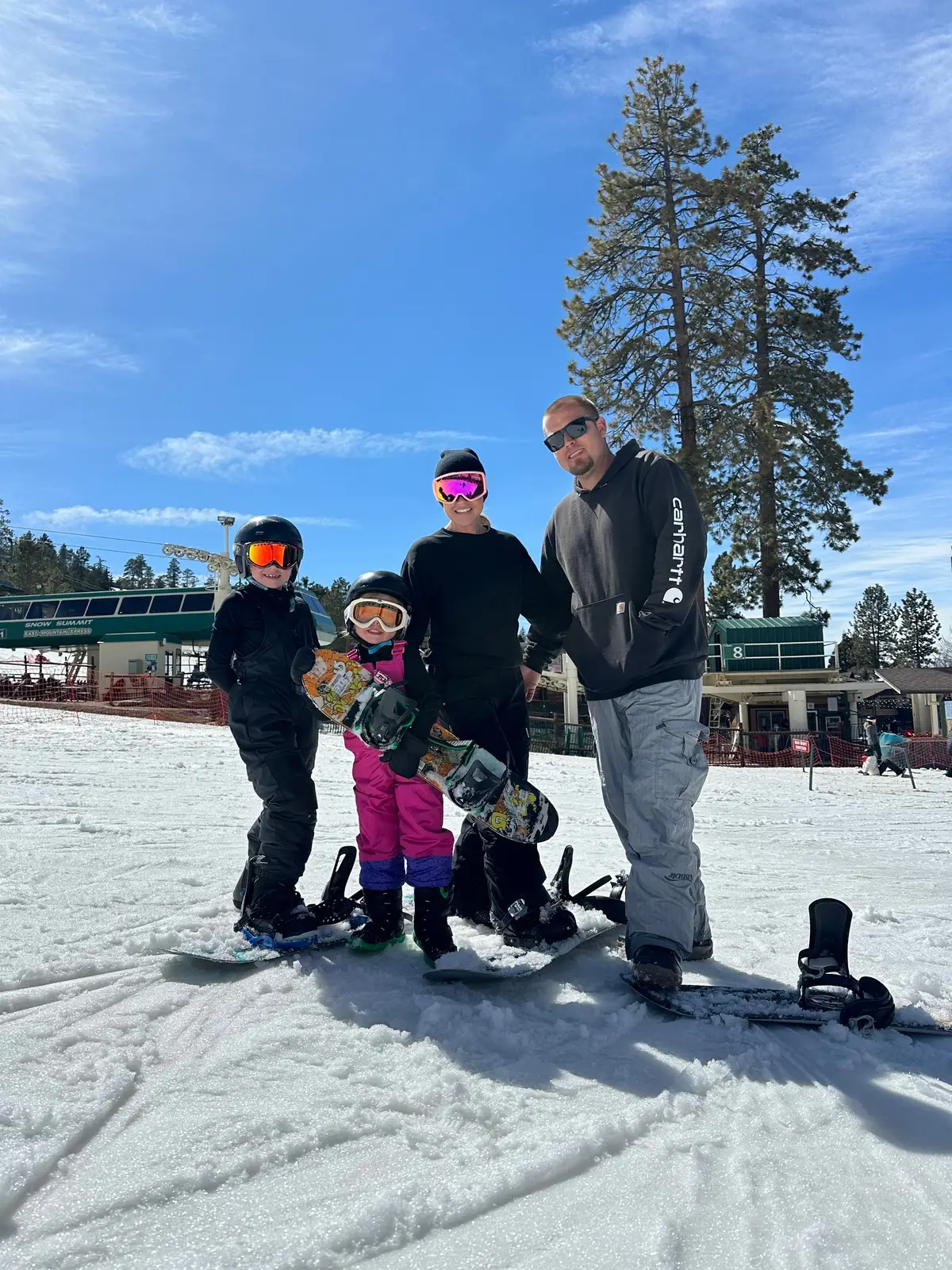 We spent speing break in the snow taking the girls snow boarding for the first time. We had a blast. #springbreak #easter #snowboarding #momlife #MomsofTikTok 