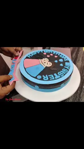 Sister Birthday Best Cake#cakedecorating #fyp #pastry #cake #diliciousfood #tiktok #foryou @Top-Cake-Master @Top-Cake-Master @Top-Cake-Master 