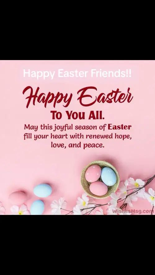 Happy Eater everyone!! Have an amazing day today!! #easterwishes #fypage #positivevibesonly #together #friendship #Love #youreenough💕 #friendshipgoals 