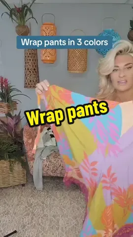 Weap pants are everything!!!!! #wrappants #springpants #resortwear #livetiktok #womensclothing #tiktokspringsale #bohostyle #springbreak #fyp 