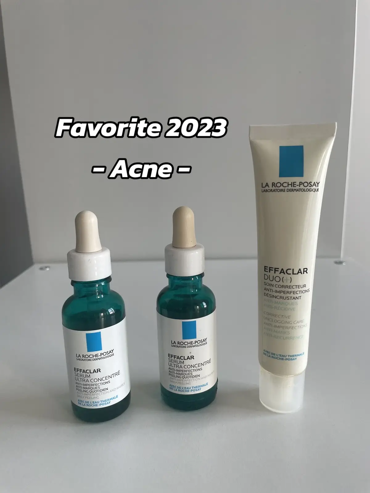 Favorite 2023 หมวดรักษาสิว ต้องแบรนด์นี้เท่านั้น #larocheposay #larocheposayskincare #larocheposayefflaclarserum #รักษาสิว #สิวอักเสบ #สิวอุดตัน #รีวิวบิวตี้ในtiktok  @เงินหมดให้ไปขอแม่  @เงินหมดให้ไปขอแม่  @เงินหมดให้ไปขอแม่ 