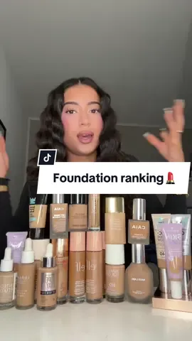Foundation ranking✨ Bin offiziell Foundation obsessed🤓😭 Kann mir kein Makeup mehr ohne Foundation vorstellen!! 💗💄 ig:aliciaandritschke #fy #fyp #fypシ #foryou #foryoupage #makeup #foundation #ranking #rating #beauty 