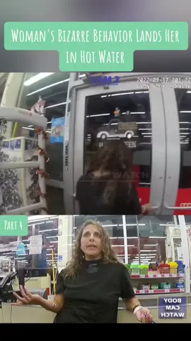 Woman's Bizarre Behavior Lands Her in Hot Water