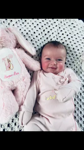 Harper-Rose first Easter 🐣9 weeks old #9weeksold #premibaby #4weeksearly #easter #fypシ゚viral #fypage @Keira17 @camking26 