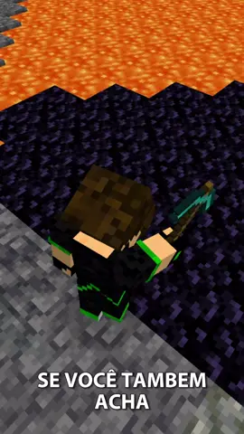 Gerador de Obsidiana #Minecraft #obsidian #foryou #tiktok 