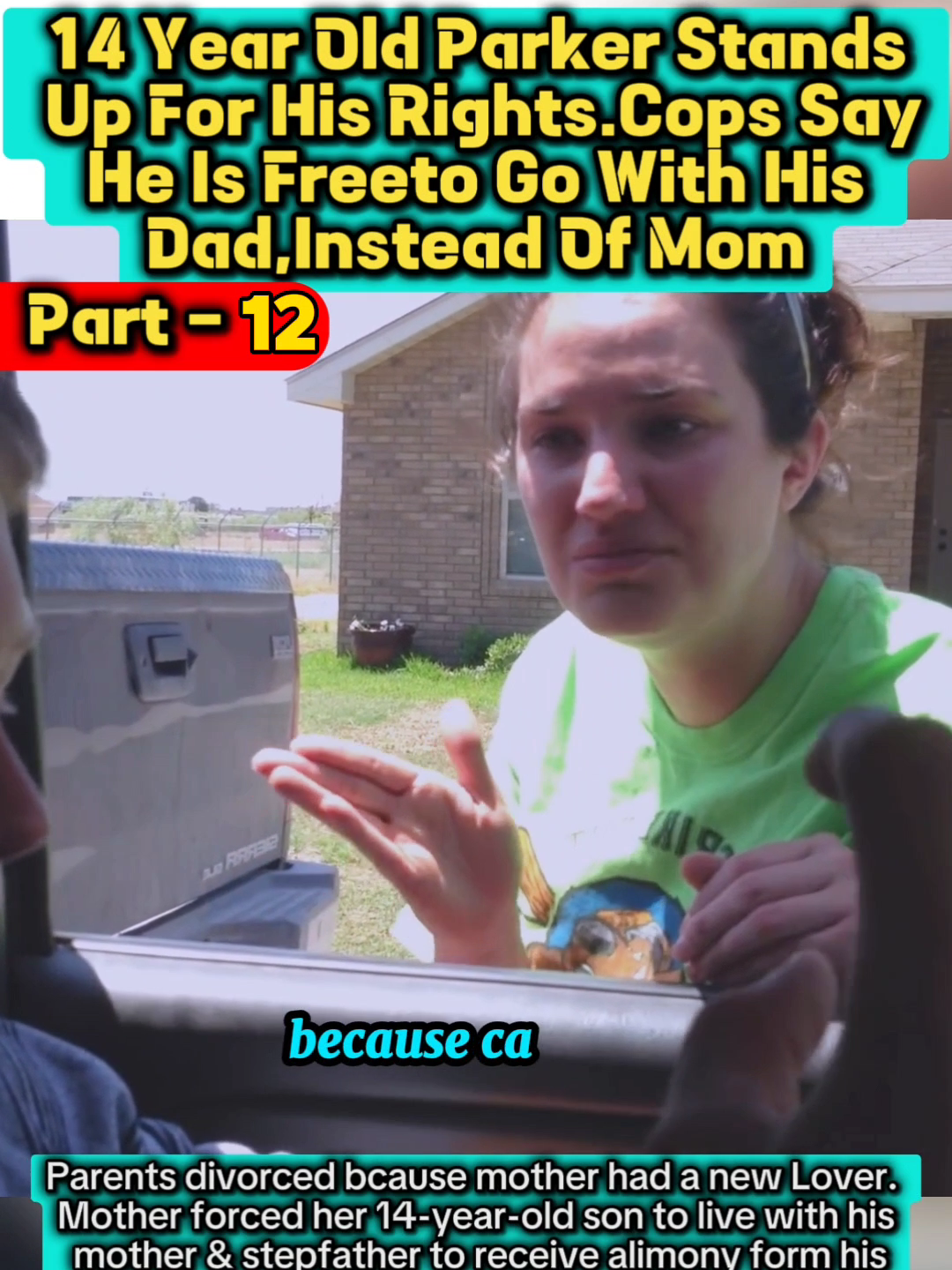 14-Year-Old #Parker  stands up for his rights. #Cop  say he is free to go with his dad, instead of mom #police  #foryoupage❤️❤️  #movie  #virlvideo  #mom  #copsoftiktok  #coruption