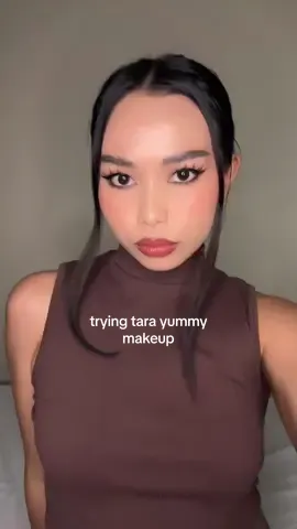 how did i look? #tarayummymakeup #tarayummy #makeuptransition #makeuptransformation #makeuplook #catherinemaaaae @Tarayummy 🖤