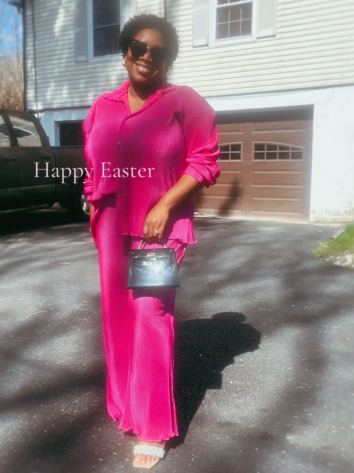 Happy Easter ✝️ #eastersunday #heisrisen #fypシ゚viral #blackgirltiktok #LifeOnTikTok #blackcontentcreator #OOTD #churchoutfit #easteroutfits 