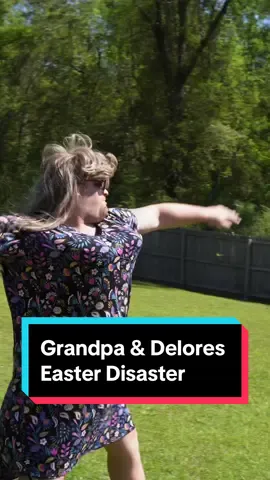 Southern Grandpa & Delores Easter Disaster #fyp #foryou #foryoupage #foryourpage #funny #funnyvideo #funnyvideos #comedy #southerngrandpa #delores #easter #happyeaster #south 