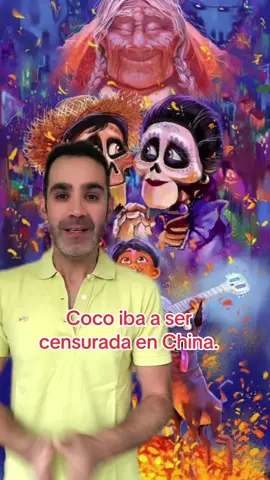 Coco de Disney y Pixar es una de las películas más exitosas del estudio y por poco y la censuran en China. 💀🪇 #longervideos 