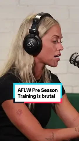 What is pre season like as an AFLW player? Hawthorn superstar Katlin Ashmore shares how tough their pre season trainings are #aflw #hawthornfc #aflwomens #womenssports #afl #womeninsports #Preseason #footy 