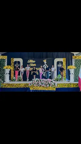 Miss Teen Magsaysay 2024 pageant organizer Marian Dequilla Ordoyo stage decore Michael Azcuna Sanrojo brgy. Magsaysay RT Lim Zamboanga sibugay