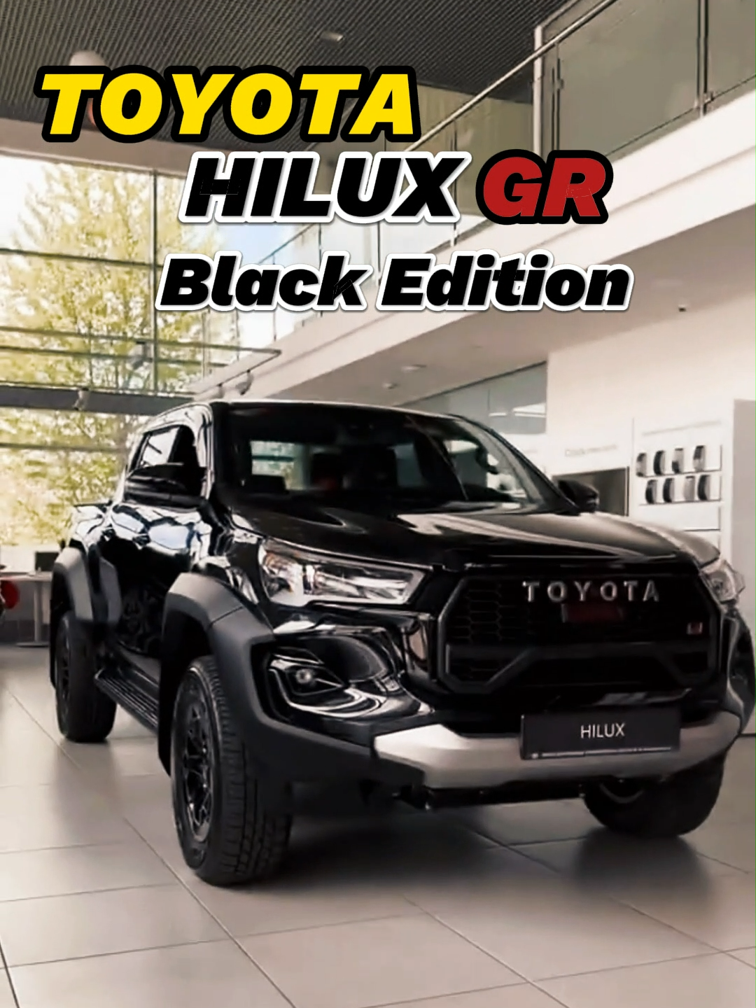 The TOYOTA HILUX GR Black Edition ! #Toyota #Hilux #Gr #HiluxGr #Black #Edition #Blackedition #hiluxgrsport #4x4 #Offroad #4x4offroad #Hilux4x4 #Toyota4x4 #Toyotahilux #hiluxmodifikasi #hiluxownersclub #modified4x4 #hiluxrogue #hiluxn80 #n80 #n80saustralia #aussiemostlifted #hiluxgirls #modifiedn80 #hilux2022 #2024 #hiluxrevodoublecab #hiluxsrilanka #hiluxindonesia #hiluxdoublecabin #hilux1gd #offroad #carsoftiktok #carsenthusiast #pickup #Truck #trucks #driver #fyp #fypシ #fypシ゚viral #viral #toyotaalgeria #toyotaalgerie #usa #france #spain #explore