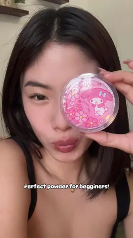 Focallure X Sanrio powder, perfect for beginners 🩷 #focallureph #focalluremusthaves #foundationpowder #fullcoverage #focalluresanrio