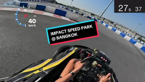 went at 2pm, 39 degrees temperature was really no-go.. fun track nonetheless for march-april layout! #karting #impactspeedpark #thailand #bangkok #racing #gokart #fyp 