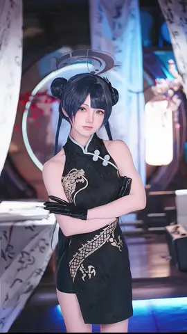 キサキちゃん🖤 #ブルーアーカイブコスプレ #竜華キサキコスプレ #竜華キサキ #ブルーアーカイブ💙 #bluearchive 