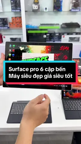 Surface Pro 6 cập bến cho mọi người #surface #surfacepro6 #surfacepro #laptop2in1 #laptopcamung #laptopcaocap #laptopcu #laptopthaoroimanhinh 