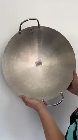 Nipiin Mitsushi Stainless Steel Wok Raging Fire Stove Frying Pan #fypシ #fyp #nipiinofficialstore #hometokshop #wokpan 