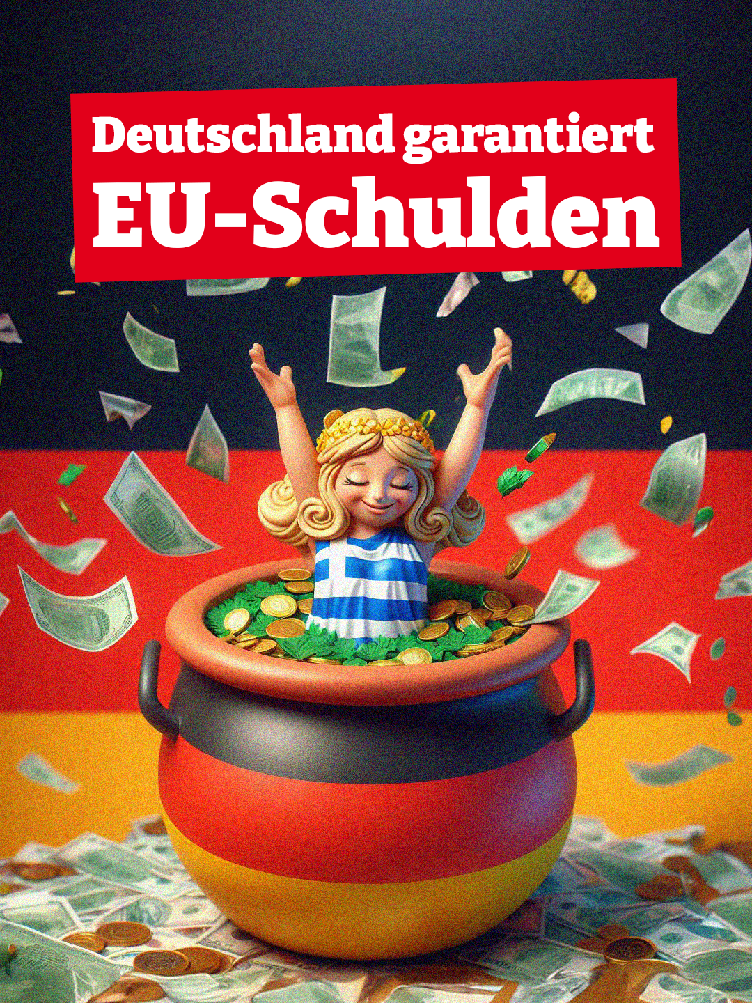 Deutschland als Bürge für Schulden #EU #Deutschland #Brüssel #AfD