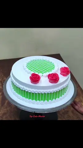 Beautiful Roses Cake#cake #foryou #tiktok #diliciousfood #pastry #asmr @Top-Cake-Master @Top-Cake-Master @Top-Cake-Master 