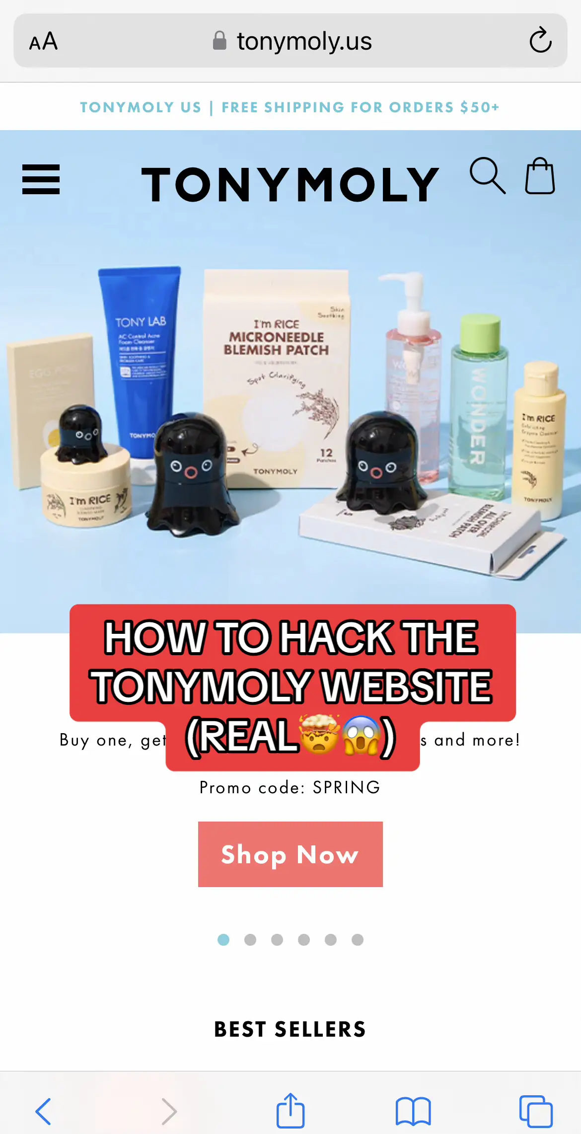 GOTCHA 🤡🤡🤡🤡 APRIL FOOLS 🤣🫵  #tonymoly #AprilFools #skincare #kbeauty 