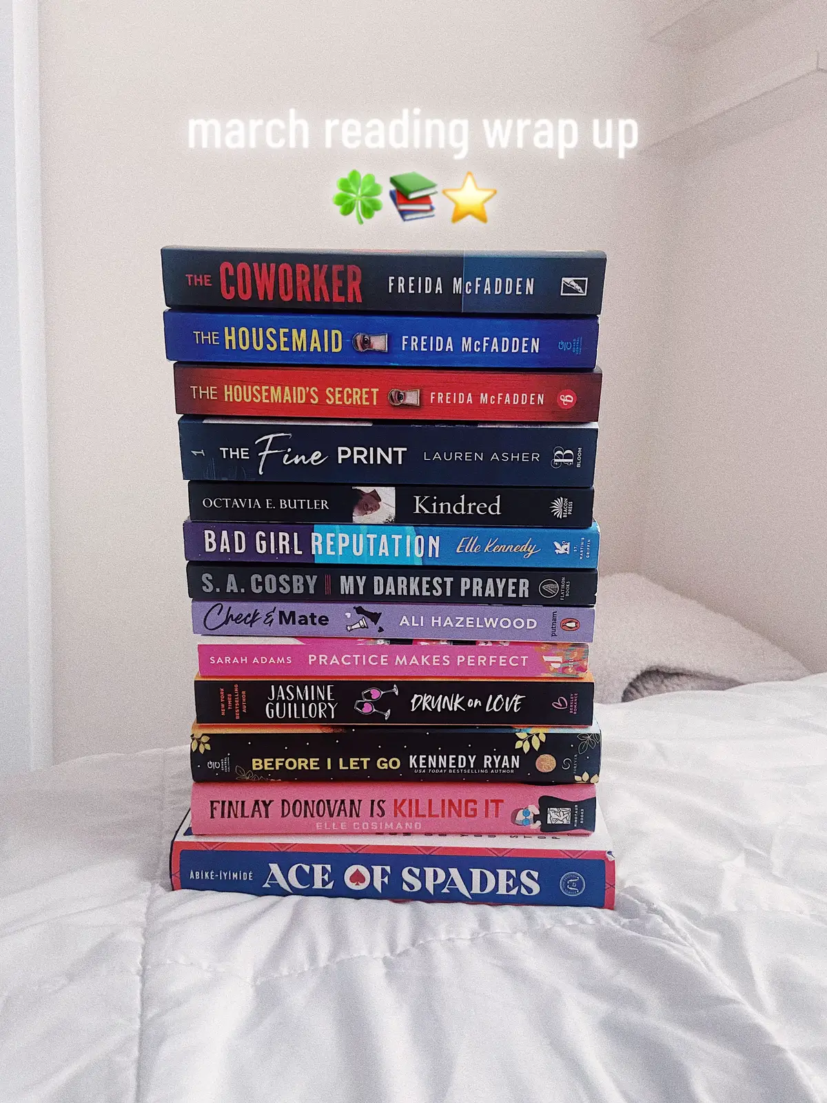 Honestly, this was a good reading month . I pretty much loved everything I read/listen 😍 #monthyreadingwrapup #readingwrap #marchwrapup #bookreviews #bookrecs #BookTok #bookishthoughts #blackgirlreads 