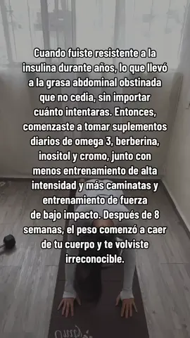 Anclado en mi perfil puedes encontrar el programa para revertir resistencia a la insulina y unirte hoy mismo 🫶🏻💕💫❤️‍🩹 #insulinresistance #pcosweightloss