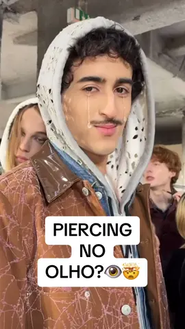 [[PIERCING FAKE❌❌❌]] maquiagem masculina #makeup #chango 