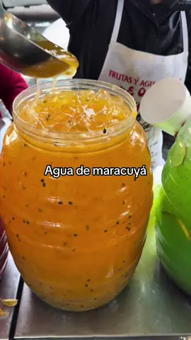 Agua de marakuya #viralvideo #viral #viralvideo #food #sweet 