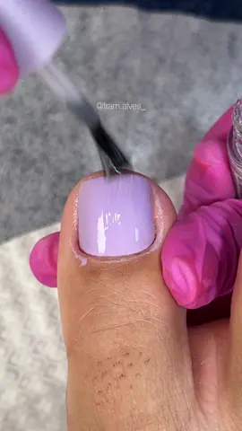 ASMR NAILS 🤤 #unhas #pes #asmr #fy #amei #transformation #satisfying 