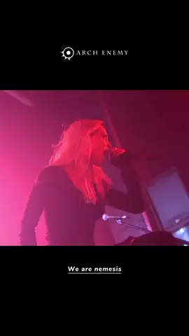Footage shot at Manchester Academy II (Doomsday, UK Tour 2005) 🔄 : Arch Enemy - Nemesis .  #angelagossow #archenemy #rockmetal #headbang #melodicdeathtmetal #metal #metalhead #rockmusic #metalmusic 