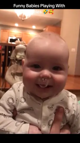 Babies Playing With Bubbles 🤣 #baby #babies #funnyvideos #funnybaby #lovelybaby #cutebaby #fyp  #foryou #kids 