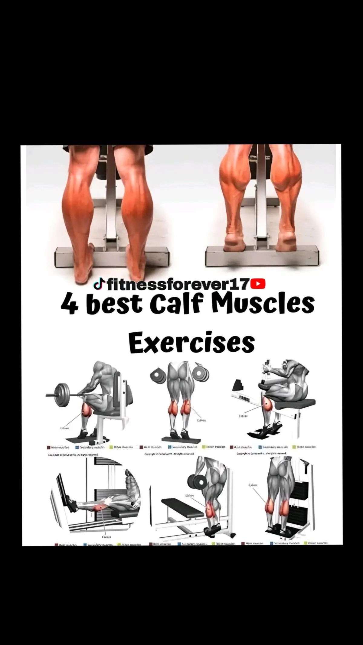 CALF MUSCLES EXERCISES. . #Fitness #gym #workout #fitnessmotivation #fit #motivation #bodybuilding #training #health #fitfam #healthylifestyle #Love #Lifestyle #GymLife #gymmotivation #sport #instagood #healthy #muscle #personaltrainer #crossfit #fitnessmodel #exercise #weightloss #fitnessjourney #fashion #instagram #wellness #model #yoga 