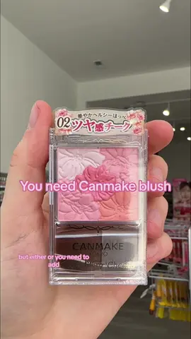 Shop @CANMAKE-SHOP at Osaka Ebisu and on our TikTok Shop ☺️ #creamblush #viralmakeup #affordablemakeupproducts #japanesebeauty 