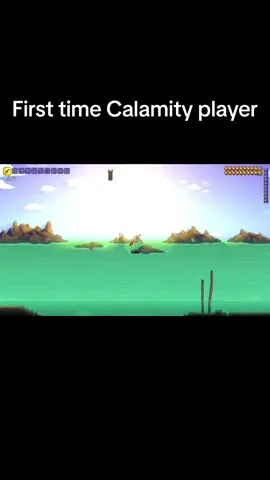 First time playing calamity….    #terraria #gaming #terrariacalamity #calamity #wyrm #abyss #calamitymod #scary #pc 