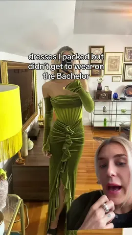 Dresses i packed but didn’t get to wear on #thebachelor  