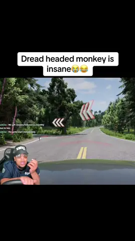 Monkey breaks out of a zoo and gets away from cop #fypage #viraltiktok #deezygang #viralvideo #streamer #ometv 