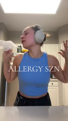 IM MISERABLE PLEASEEEEE IM TAKING ALLEGRA, NASAL SPRAY AND EYE DROPS NOTHING WORKS #allergyseason #realistic #relatable 