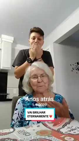 Ela sempre teve brilho próprio ❤️❤️! E vai continuar brilhando ❤️! #amor #alzheimer #foryou #viral #saudade 