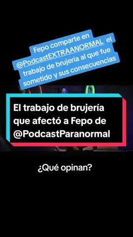 Histórico episodio en el @Podcast EXTRA ANORMAL del gran Paco Arias que tuvo como invitado al gran Fepo Aponte del @Podcast Paranormal Tremendo capítulo con los colosos del tema. Zona Enigma les aplaude y felicita por hacerlo posible #relatosdeterror #relatosparanormales👻 #brujeria #hechizos #sucesosparanormales #zonaenigma 