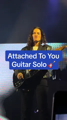 Attached To You Guitar Solo 🎸 @FLETCHER #findingfletcher #fletcher #insearchoftheantidote #isota #isotatour #fletchermilan #carifletcher #fletcheredit #isotatourmilan 