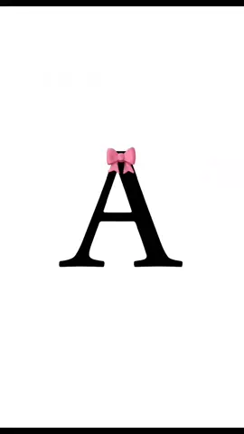 #initialtrend #letterA #fypシ 