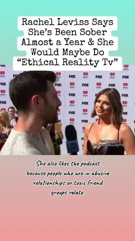 Rachel Leviss is interviewed by E News at the iHeart Radio Awards. #rachelleviss #rachelgoesrogue #fyp #tomsandoval  #arianamadix #scheanashay #raquelleviss #vanderpumprules #scandoval #vanderpumpseason11 #vpr #vprdrama #realiytv #realityops #realitea #bravotv #bravoaddict
