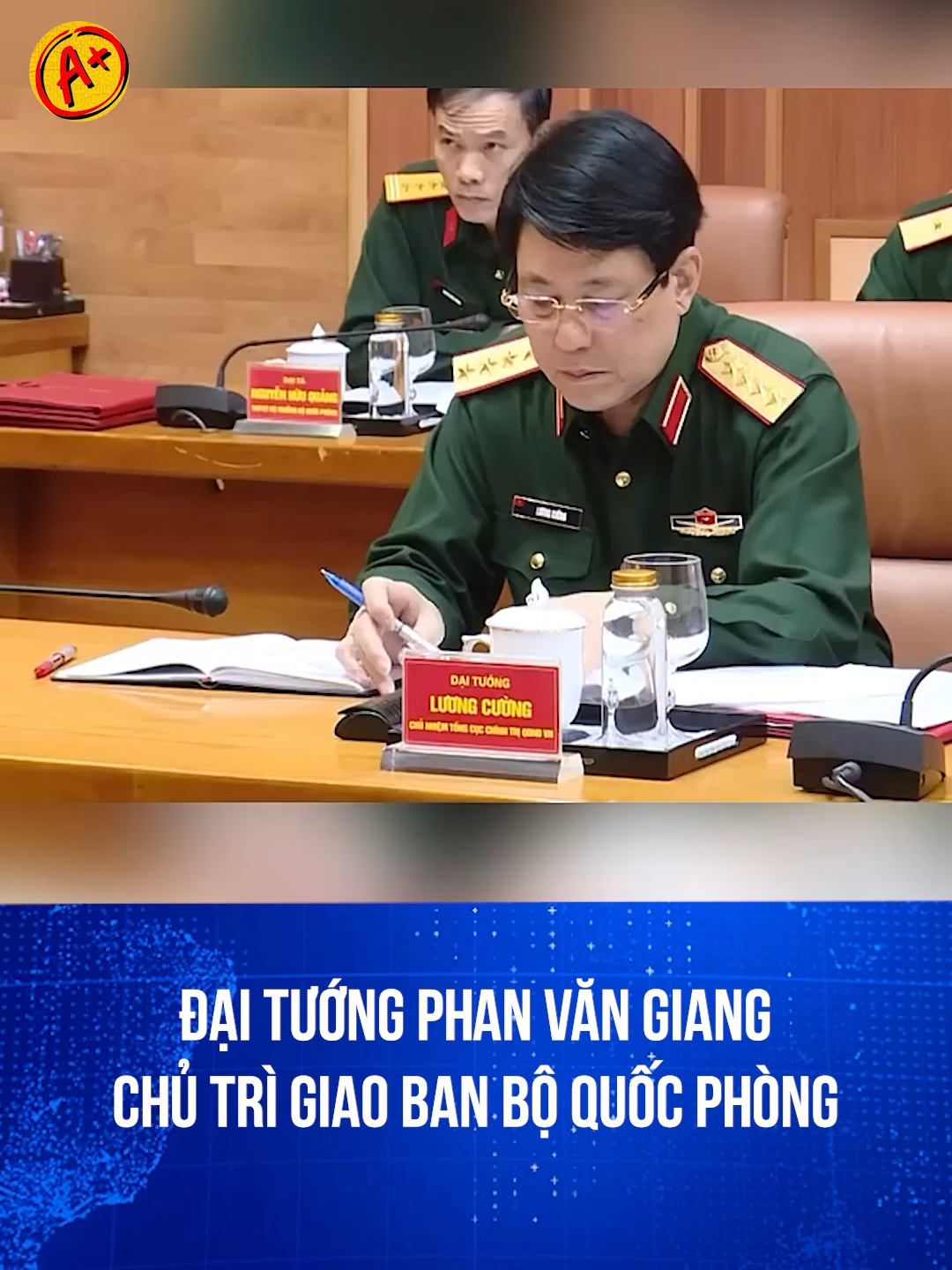 Đại tướng Phan Văn Giang chủ trì giao ban Bộ Quốc Phòng #daituong #daituongphanvangiang #boquocphong #chinhphu #vna24h