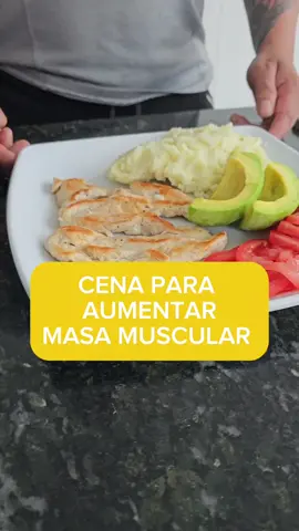 CENA PARA QUE AUMENTES MASA MUSCULAR RAPIDO 💪💪 #ComidaSaludable #cena #casa #masamuscular💪 #masamuscular💪 #gananciamuscular #rutina #ejercicio 