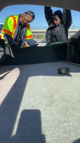Well the joke was on the cougar cause i still made it to work early! 🙅🏻‍♀️🙅🏻‍♀️🙅🏻‍♀️ 💁🏻‍♀️ #mercury #cougar #foryou #fyp #v6 #ford #AprilFools #hahah #funnyvideos #worklife #flattire #newtires #oem 