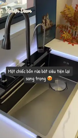 Bồn rửa nên có trong mỗi gia đình hiện nay 😍✨❤️🍓☘️ #decor #trending #foryou #viral #nghiendecor #homedecor #kitchen #xuhuong #fyp 