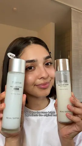 ✨Get that glow✨ with the Milk Skin Toner duo, personalized to suit your skin's needs!#tirtir #tirtirtoner #milkskintoner 