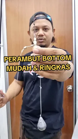 Perambut pancing bottom yang mudah dan ringkas